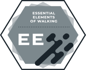 Badge for the Essential Elements of Walking Gait course